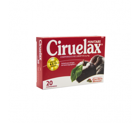 CIRUELAX MINITABS 2.5MG T-REC CAJA X 20