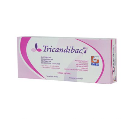 TRICANDIBAC 10MG CR-VA ENVASE X 45GR