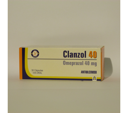 CLANZOL 40MG CAPS CAJA X 30