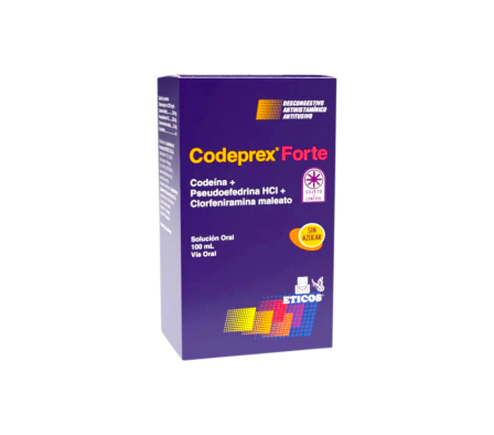 CODEPREX  FORTE 30MG JARAB FRASCO X 100ML