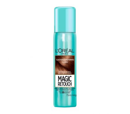 LOREAL MAGIC SPRAY CASTAÑO CLARO 75ML