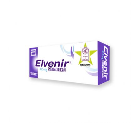 ELVENIR 37.5 MG  CAJA X 30 COMPRIMIDOS RECUBIERTOS