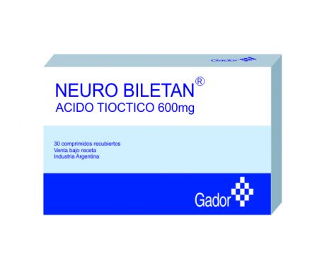 NEURO BILETAN 600MG COMP. CAJA X 30