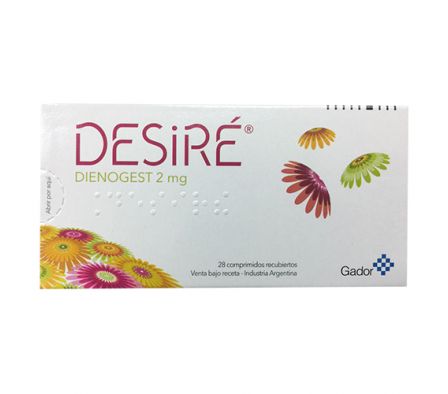 DESIRE 2MG CO-RV CAJA X 28