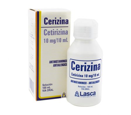CERIZINA SIN CONCENTRACION JARAB FRASCO X 100ML