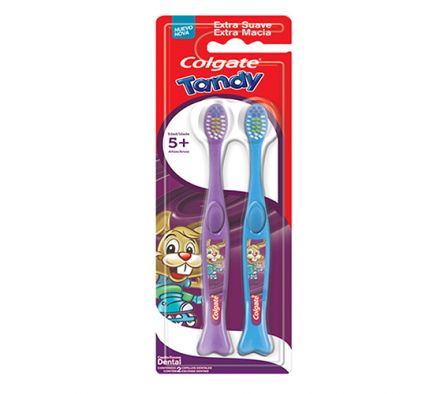 COLGATE CEPILLOS DENTAL TANDY X 2 UNIDADES (+ 5 AÑOS)