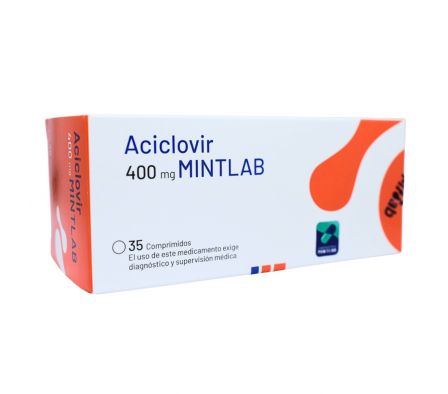 ACICLOVIR MINTLAB 400MG TABL. CAJA X 35