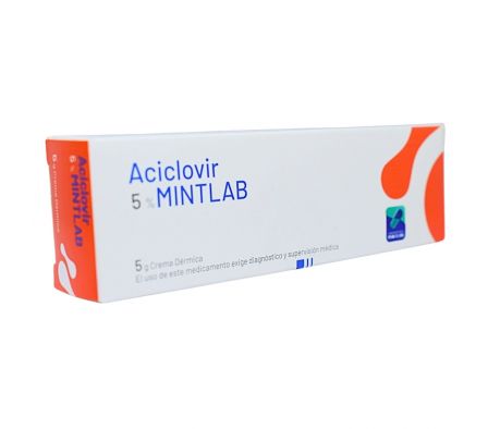 ACICLOVIR 5% MINTLAB .5% CR-DR TUBO X 5GR