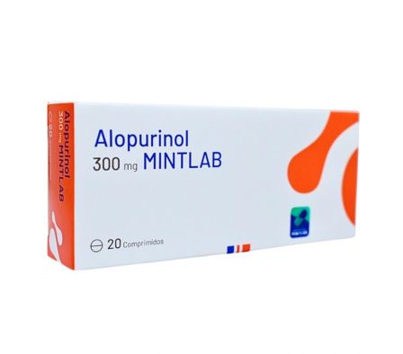 Alopurinol 300mg caja x 20 comprimidos
