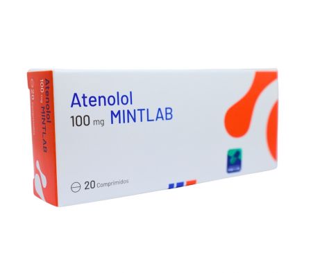 ATENOLOL MINTLAB 100MG COMP. CAJA X 20