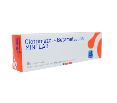 Clotrimazol + betametazona crema x 15 gramos.