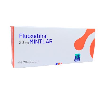 Fluoxetina caja x 20 comprimidos.