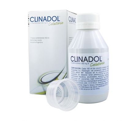 CLINADOL 250MG COLUTORIO FRASCO X 150 ML