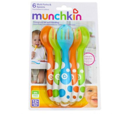 MUNCHKIN SET DE 6 CUCHARAS BLANDAS MULTIC.