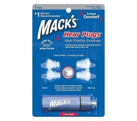 MK TAPON DE OIDOS FILTRO ACUSTICO X 1