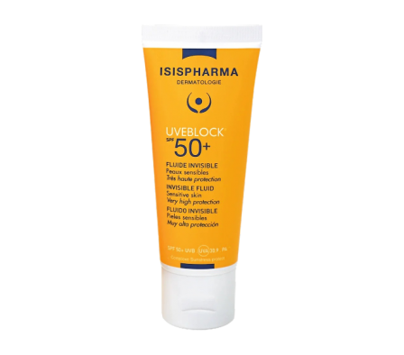 UVEBLOCK SPF 50 + INVISIBLE FLUID PO-DR FRASCO X 40ML