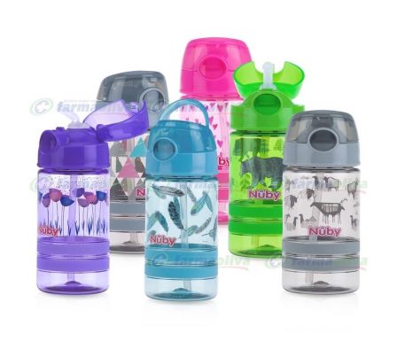 LUV BOTELLA C/ PAJITA 360ML 1289