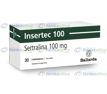 INSERTEC 100MG CO-RAN CAJA X 30
