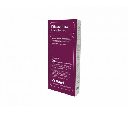 DIOXAFLEX 50MG COMP. CAJA X 20