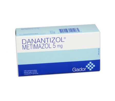 DANANTIZOL 5 5MG CO-RV CAJA X 100
