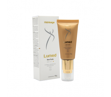 LUMED BASE FLUIDA TONO CLARO GEL-D POMO X 40GR