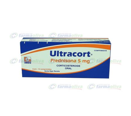 ULTRACORT 5MG TABL. CAJA X 10