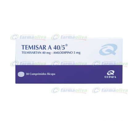 TEMISAR A 40/5MG TABL. CAJA X 30