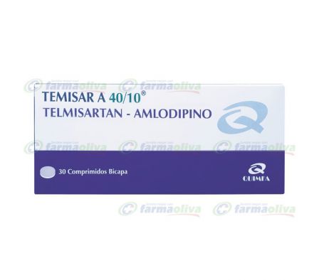 TEMISAR A 40/10MG TABL. CAJA X 30