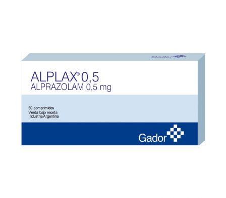 ALPLAX 0.50MG TABL. CAJA X 60