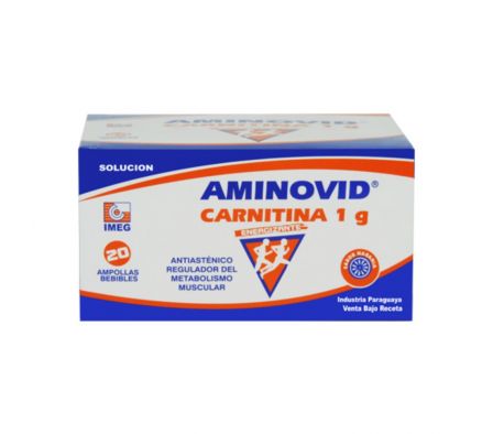 AMINOVID 1GR AMP-B CAJA X 20 X 10ML