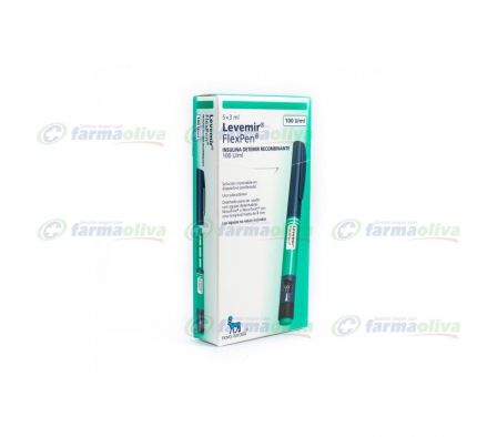 LEVEMIR FEXPLEN  SUBCT JERINGA PRELLENADA X 5