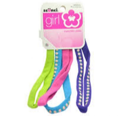 SCUNCI VINCHAS FINAS DE 1 CM P/ NIÑAS