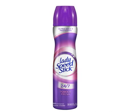LADY SPEED SPRAY X 150ML.POWDER FRESH R.843