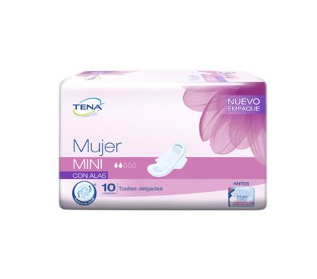 TENA APOSITO MUJER MINI 12X10 REF.0127