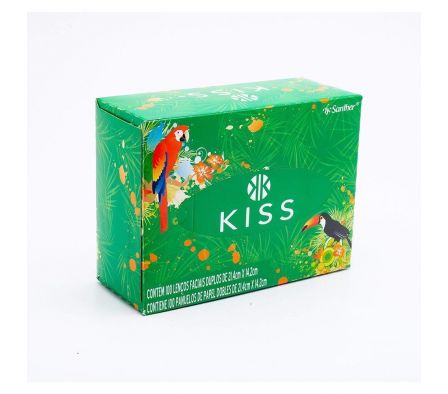 KISS PAÑUELO DESECHABLE X 100 UNID.