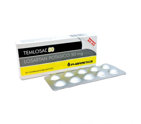 TEMLOSAL 50MG CO-RV CAJA X 30