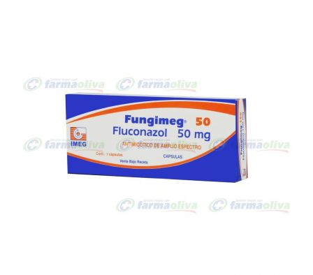 FUNGIMEG 50 MG CAJA X 7 CAPSULAS