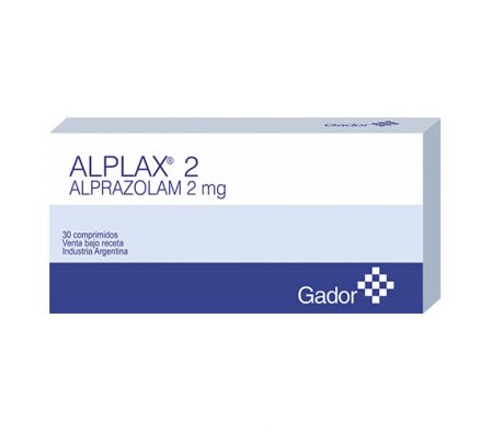 ALPLAX 2MG TABL. CAJA X 60
