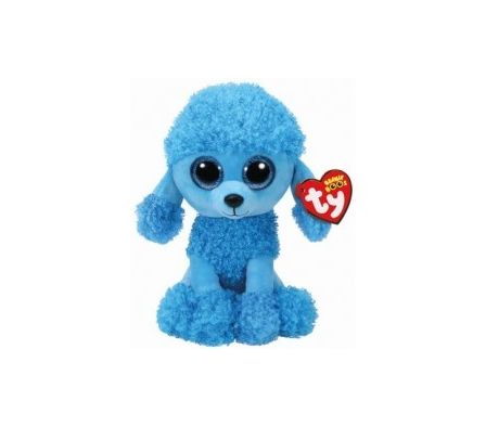 TY BEANIE BOOS MANDY POODLE AZUL