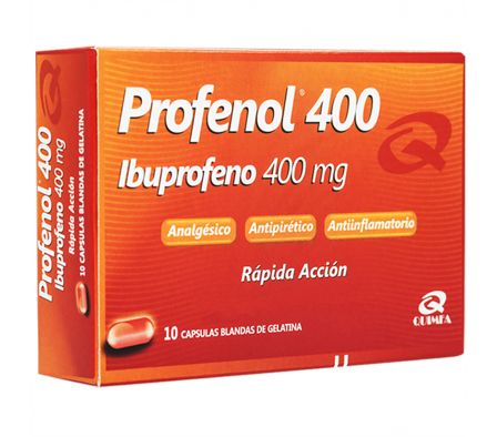 PROFENOL 400 MG CAJA X 10