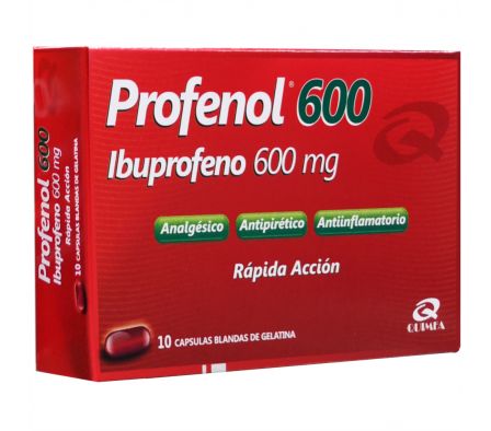 PROFENOL 600 MG CAJA X 10 COMPRIMIDOS