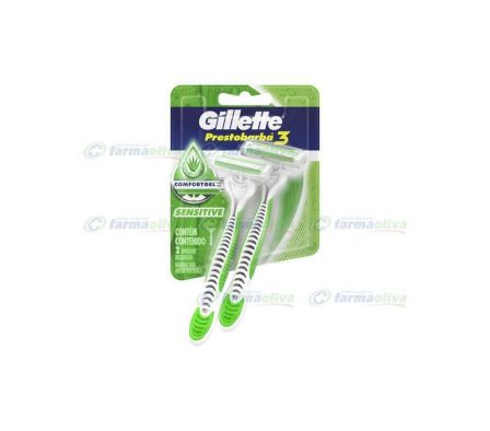 GILLETTE MAQ.PB3 SENS CARE X 2 R.7525