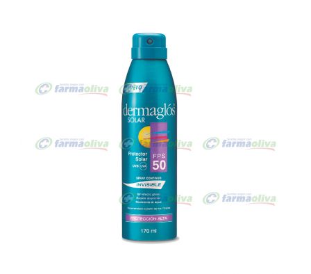 DERMAGLOS SOLAR FPS 50  INVISIBLE NIÑOS SPRAY 170 ML