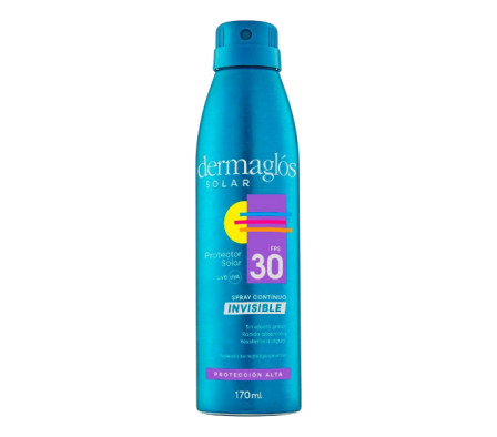 DERMAGLOS SOLAR FPS 30 INVISILE SPRAY