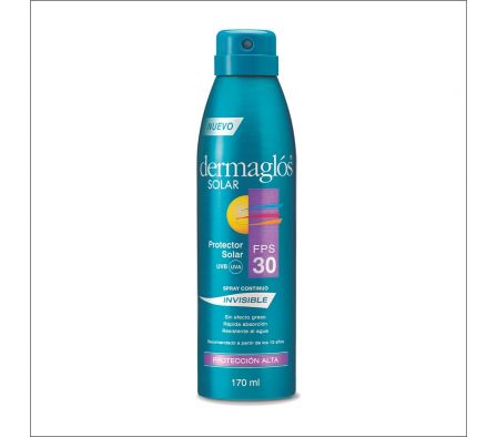 DERMAGLOS SOLAR FPS 30 INVISILE SPRAY