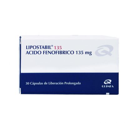 LIPOSTABIL LP 135MG COMP. CAJA X 30