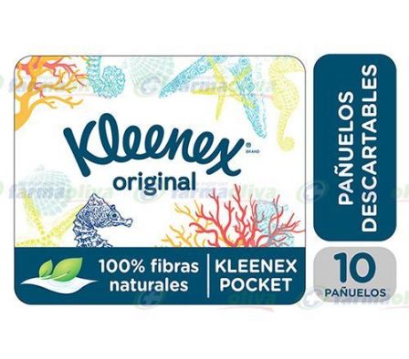 KLEENEX PAÑUELITOS DESECHABLES X10UNI