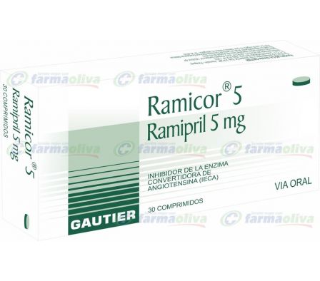 RAMICOR DALLAS 5MG COMP. CAJA X 20