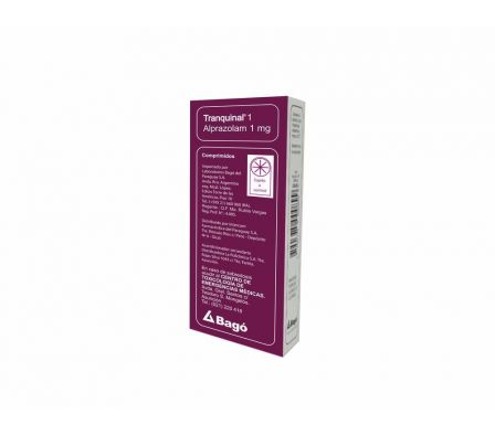 TRANQUINAL 1MG TABL. CAJA X 50