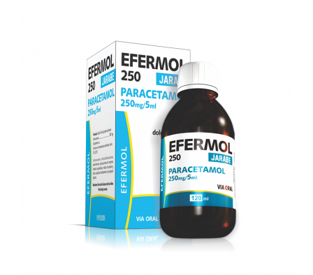 EFERMOL 250MG JARAB FRASCO X 120ML